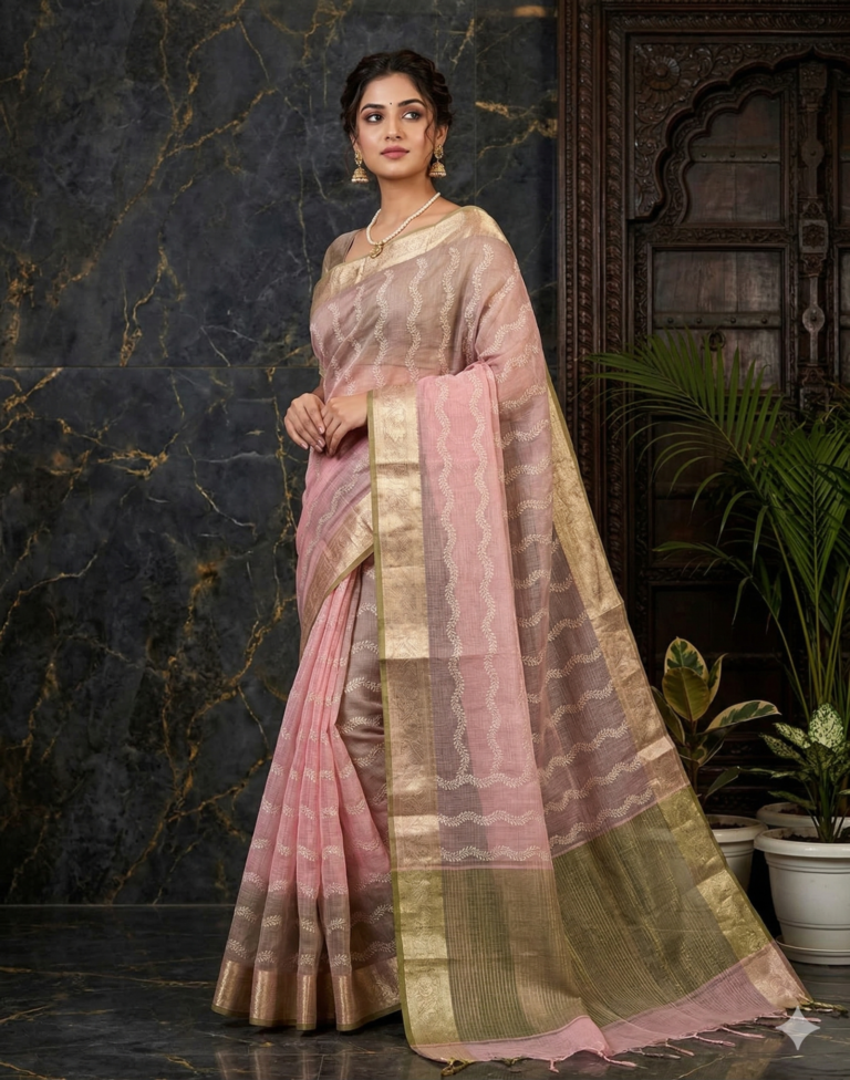 Pink Saree (4)
